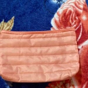 Peach Quilted Pouch